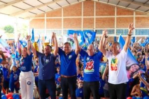 Ao lado de Sâmara Corrêa, Jones Braga realiza a maior convenção partidária da história de Nina Rodrigues