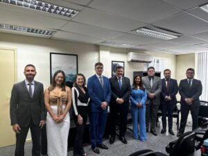Comitiva e Presidente da OAB/MA reforçam ações junto à Justiça Federal para melhorar a estrutura da advocacia no Estado