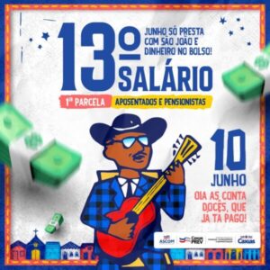 Prometido e cumprido!!! Prefeitura de Caxias (MA) realiza pagamento da 1ª parcela do 13º salário aos servidores municipais