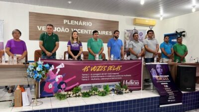 Evento para as mulheres lota Câmara de Vereadores em Buriti Bravo