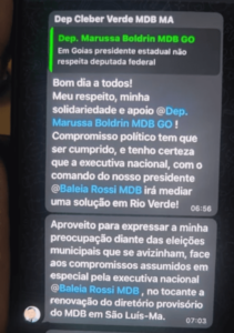 Cleber Verde não vai entregar para Braide o que prometeu: o MDB