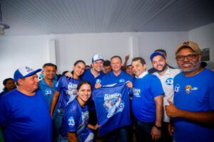 Governador Carlos Brandão participa de mega carreata em apoio a Milton Gonçalo em Santa Rita