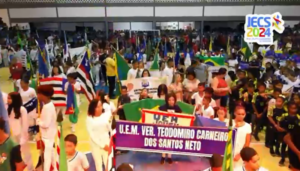 O Ministro dos Esportes, André Fufuca, garantiu presença na abertura do XLV Jogos Escolares de Caxias dia (02)