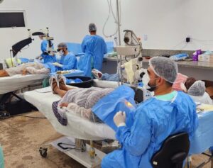 Hospital de Cantanhede realiza mais de 240 cirurgias de catarata e pterígio em mutirão