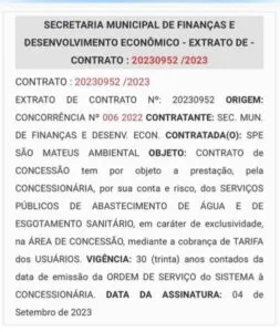 MP-MA investiga rescisão unilateral de contrato por parte da Prefeitura de São Mateus com a CAEMA