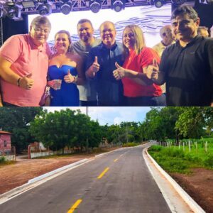 Pavimentação asfáltica viabilizada por Hildo Rocha é inaugurada em São Domingos do Maranhão
