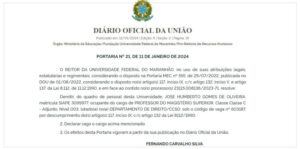 Acusado de assédio sexual por alunos, José Humberto é expulso da UFMA e perde a função de professor
