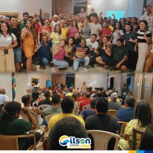 Gilson Lima se reúne com seu grupo político alinham campanha de 2024.