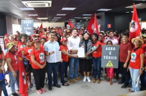 Camarão abre às portas dos Leões às mulheres do MST e faz do dia 8 um marco na defesa da democracia e do direito à terra