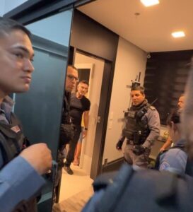 VÍDEO: Alessandro Martins invade apartamento no Jardim Renascença e vai parar na delegacia
