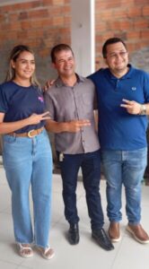 Pré-candidata a prefeita, Thaymara Amorim fecha com o 5º vereador em Nova Olinda do Maranhão