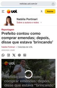 Denúncia de compra de emendas parlamentares no Maranhão gera repercussão nacional