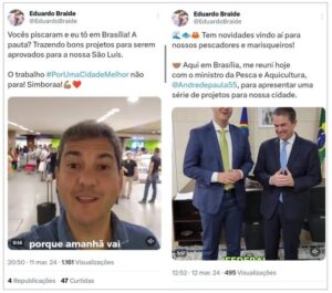 Braide foi para Brasília e não conseguiu trazer nenhum investimento para São Luís
