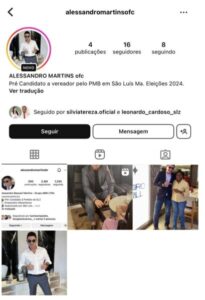 ELE VOLTOU! Alessandro Martins faz acordo com a Justiça, retira tornozeleira e cria nova conta no Instagram