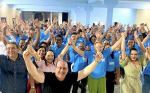 Marcus Brandão e Audreia Noleto prestigiam evento da vereadora Concita Pinto