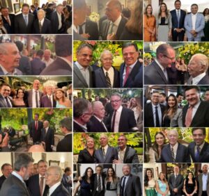 Veja quem marcou presença no aniversário de 94 anos de Sarney em Brasília
