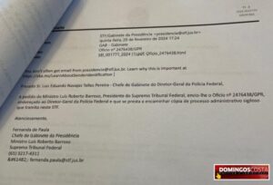 Polícia Federal abre inquérito contra Alessandro Martins a pedido do presidente do STF