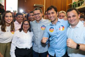 Prefeita Paula Azevedo participa do lançamento da pré-candidatura de Duarte Júnior à Prefeitura de São Luís