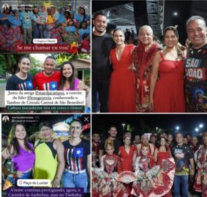 Mariana Brandão participa de festividades juninas em Paço do Lumiar