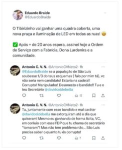 Eduardo Braide e secretário são acusados de extorsão por empresário