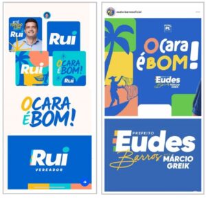 Vazio de ideias, prefeito de Raposa, Eudes Barros, plagiou marca e até o slogan de candidato de Maceió
