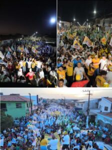 VÍDEO: Fred Campos arrasta mais de 15 mil pessoas em Paço do Lumiar e realiza a maior passeata destas eleições no Maranhão