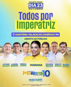 Mariana esconde Josimar Maranhãozinho da sua campanha em Imperatriz