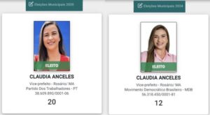 Quatro anos após, vice-prefeita troca de grupo político e se elege novamente no mesmo cargo
