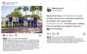 Jerry não ficou para a foto oficial…