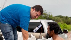 Deputado estadual João Batista Segundo distribui mais de 10 toneladas de pescado em Pinheiro
