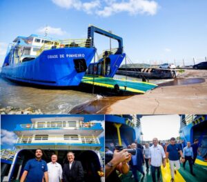 Governo do Maranhão inicia a operação de mais um ferry boat na travessia entre a Ponta da Espera e o Cujupe