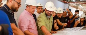 Brandão visita obras do Hospital da Região Tocantina e do novo Fórum de Imperatriz