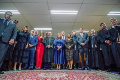 Presidente Iracema Vale prestigia cerimônia de posse do novo presidente do TRE-MA