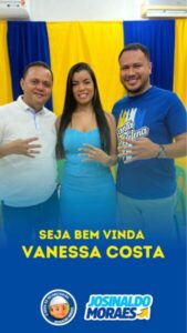 Em Santa Helena, pré-candidata Venessa Costa abandona grupo de Josinaldo Moraes