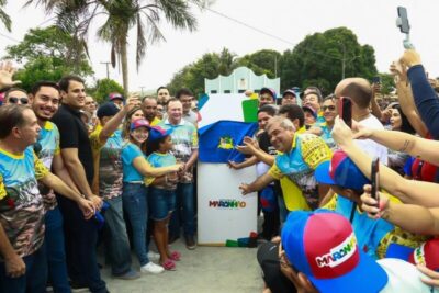 Deputados prestigiam inauguração da estrada de acesso à Praia de Araoca em Guimarães