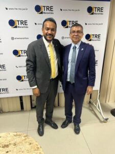 Junior Cascaria prestigia posse do novo presidente do TRE-MA, José Gonçalo