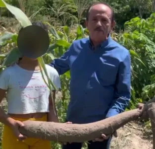 Vídeo: Ensinar criança de 9 anos arrancar macaxeira é ‘educação de ensino integral’ diz Dr. Julinho
