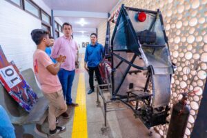 Fernando Braide visita projetos de inovação tecnológica da UEMA