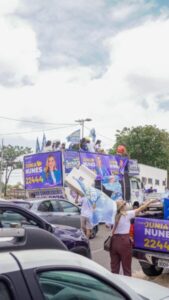 Grande Carreata da Família Mobiliza Apoiadores de Junia Nunes em São Luís