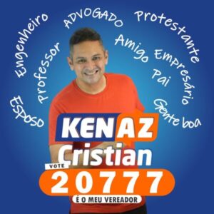Dr Kenaz Cristian está entre uma das melhores opções de votos pra vereador em São Luís