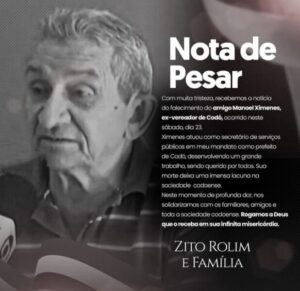 Ex-prefeito lamenta morte de ex-vereador atropelado por outro ex-vereador em Codó
