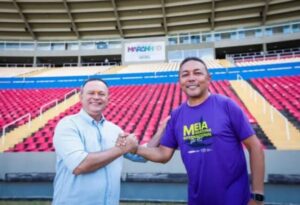 Governador Carlos Brandão realiza vistoria em obras no estádio Castelão