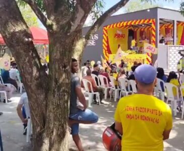 Prometida como histórica, convenção de Dico em Bequimão termina em fiasco