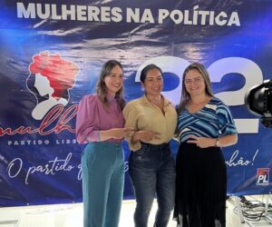 Márcia Danielle confirma presença no encontro estadual do PL Mulher, representando o município de Carutapera