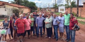 Residencial Maria Aragão recebe asfalto, por solicitação do Dr. Gutemberg