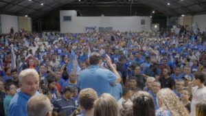 Diegão oficializa candidatura em Vargem Grande durante convenção histórica