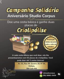 Studio Corpus comemora 11 anos com promoção beneficente para celebrar a data