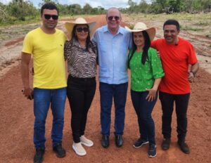 Prefeita Raimunda do Josemar inaugura estrada vicinal financiada com recursos viabilizados por Hildo Rocha