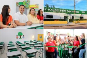 Bairro Argentina recebe ‘Escola Padrão’ na gestão Calvet Filho