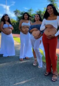 Secretaria Municipal de Assistência Social (Semcas) realiza ensaio fotográfico em homenagem às futuras mamães atendidas pelas unidades dos CRAS